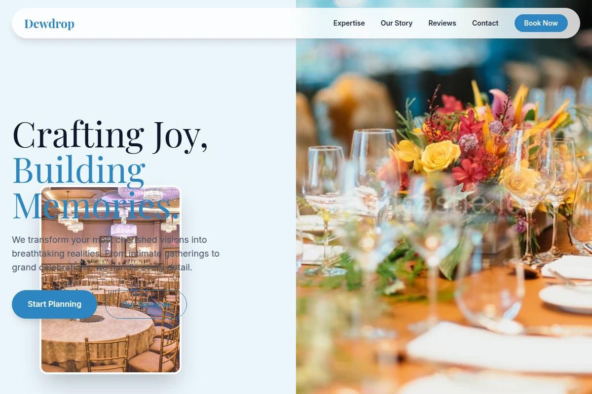 Dewdrop Event Planning