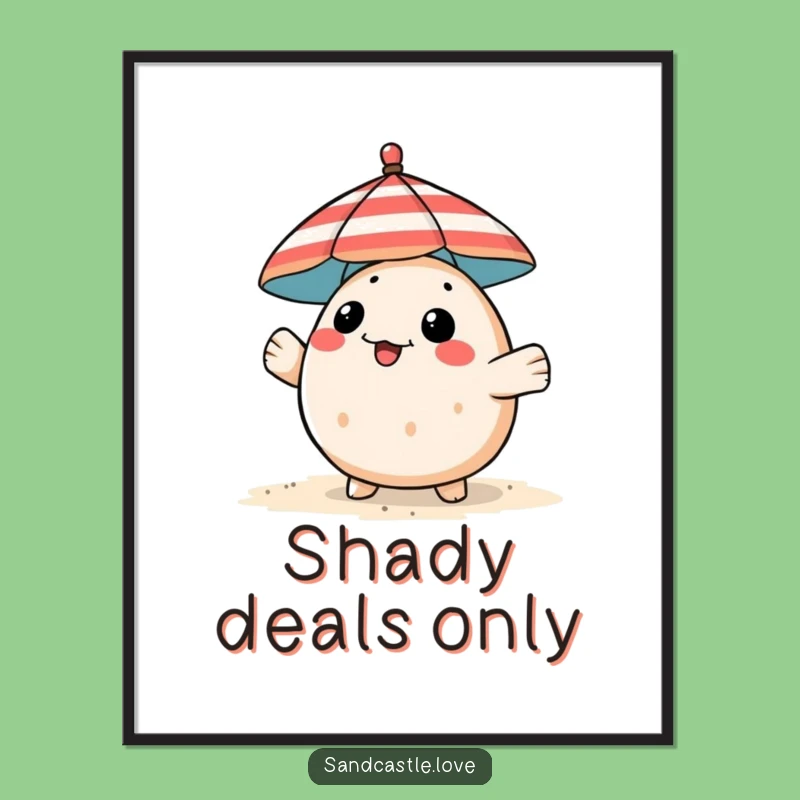 Funny Pufferfish Digital Art: Playful Peek-a-Boo Fish, Instant Download Gift