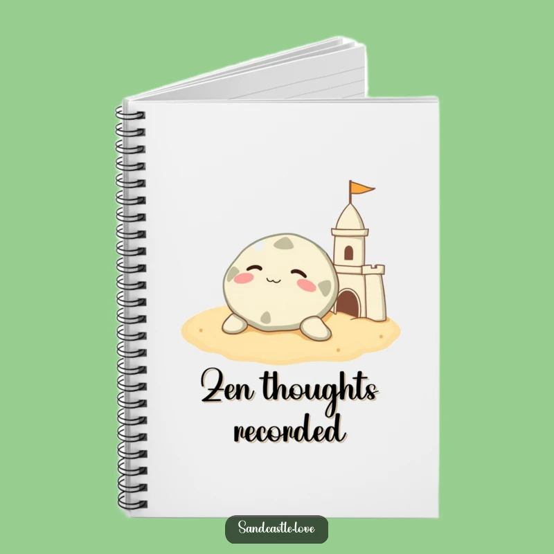 Funny Sand Dollar Notebook: Peaceful Journal for Notes, Relaxing Gift