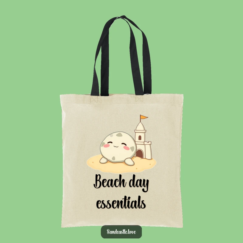 Funny Sand Dollar Tote Bag: Relaxed Beach Companion, Practical Gift