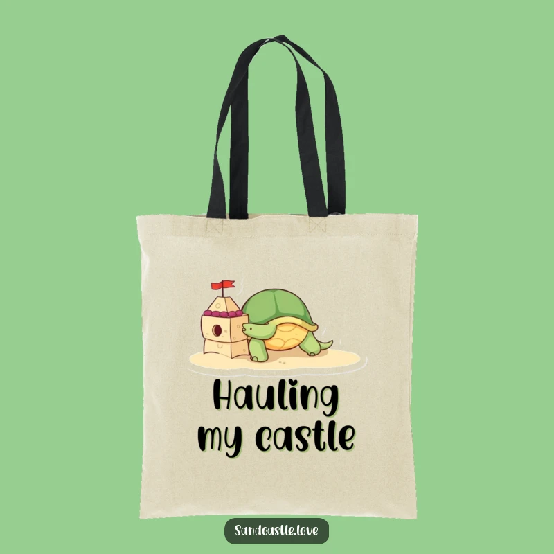 Cute Turtle Beach Tote Bag: Carry Your Treasures, Perfect Beach Gift!